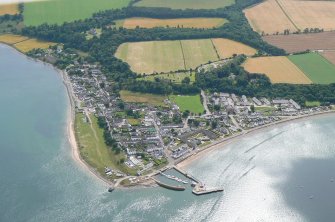 A general oblique aerial view of Cromarty, looking S.