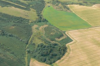 An oblique aerial view of Easter and Wester Rarichie, Tarbat Ness, looking NW.