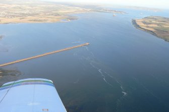 Oblique aerial view of NE part of Cromarty Firth, looking NE.