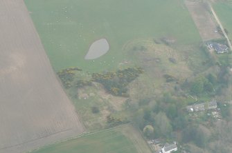 Oblique aerial view of Mulchaich West, Ferintosh, Black Isle, looking S.