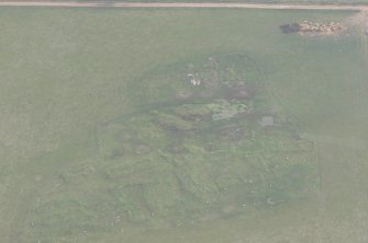 Oblique aerial view of Mulchaich East, Ferintosh, Black Isle, looking SE.