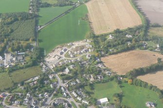 Aerial view of Kirkhill Village with Wardlaw, near Beauly, looking SW.
