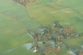 Aerial view of Ferintosh and Mulchaich, on the Black Isle, looking NE.
