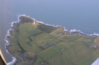 An oblique aerial view of Tarbat Ness, looking ENE.