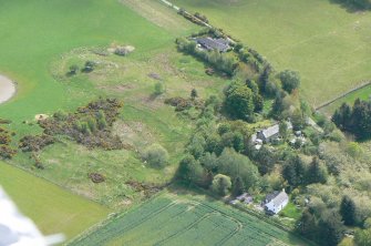 Aerial view of Mulchaich, Black Isle, looking S.
