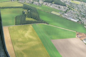 Aerial view of Balblair, Nairn, looking N.