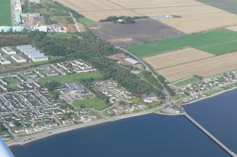 Aerial view of Invergordon County Community Hospital, looking NW.