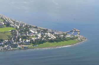Aerial view of Cromarty, looking SW.