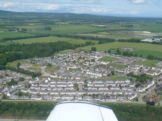 Aerial view of Invergordon, Easter Ross, looking NE.