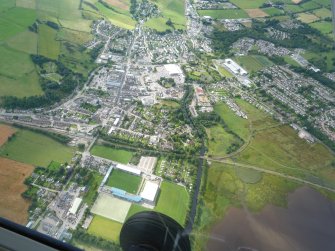 Aerial view of Dingwall, Easter Ross, looking W.