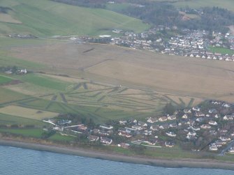 Aerial view of Fortrose and Rosemarkie, Black Isle, looking NE.