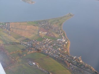 Aerial view of Fortrose and Chanonry point, Black Isle, looking SE.
