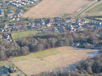 Aerial view of Holm Dell, Inverness, looking SE.