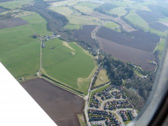 Aerial view of Knocknageal, Inverness, looking S.