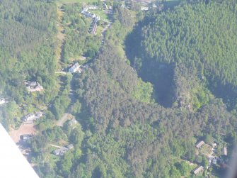 Aerial view of Upper Foyers, looking SE.