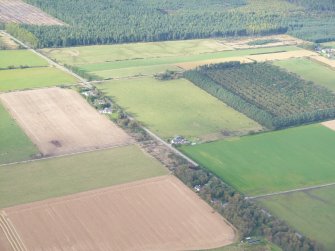 Aerial view of site of Blackstand, the Black Isle Airfield, looking N.
