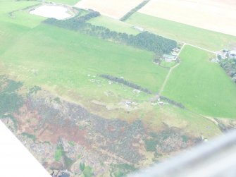 Aerial view of the North Sutor, Cromarty Firth, looking NW.