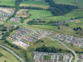 Aerial view of Culduthel housing development and Inverness Ring Road, Inverness, looking SE.