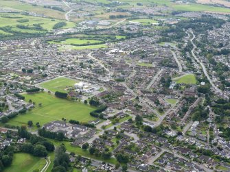 Aerial view of Hilton, Inverness, looking S.