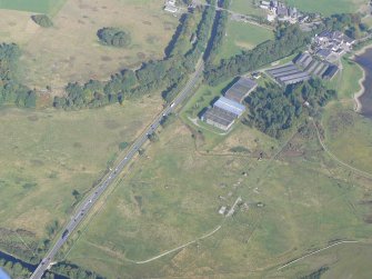 An oblique aerial view of Alness Point, Easter Ross, looking NNE.