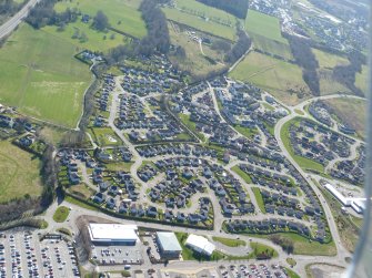 Aerial view of Inshes housing estate, Inverness, looking SE.