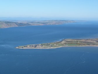 Aerial view of Fort George, near Inverness, looking N.
