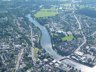 Aerial view near View of central Inverness, looking SW.