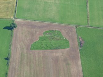 Aerial view of East Mulchaich, Black Isle, looking E.