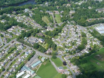 Aerial view of Lochardil Hotel, Inverness, looking N.