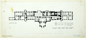 Publication drawing; phased plan of Callendar House