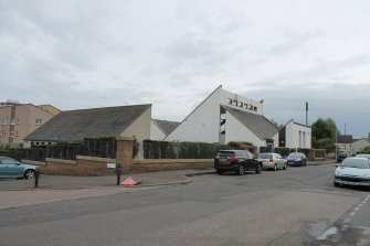 Historic building recording, Living areas, S elevation, General view, St Paul's Roman Catholic Church, Pennywell Road (4 Muirhouse Avenue), Muirhouse, Edinburgh