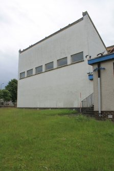 Historic building recording, Church, N elevation, General view, St Paul's Roman Catholic Church, Pennywell Road (4 Muirhouse Avenue), Muirhouse, Edinburgh