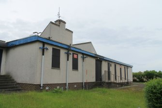 Historic building recording, Hall, N elevation, General view, St Paul's Roman Catholic Church, Pennywell Road (4 Muirhouse Avenue), Muirhouse, Edinburgh