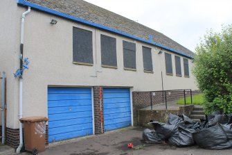 Historic building recording, Living areas, W elevation, General view, St Paul's Roman Catholic Church, Pennywell Road (4 Muirhouse Avenue), Muirhouse, Edinburgh