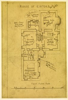 First floor plan.