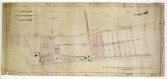 Aberdeen, Culter Estate.
Scale drawing of feuing ground at Milltimber.
Titled: 'Culter Estate; Feuing Ground at Milltimber'.