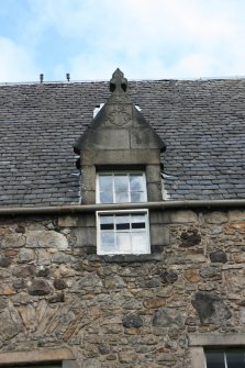 Evaluation Photograph, Old Coates House- SW facing elevation- detail of upper floor windows, facing NE, Old Coates House