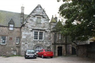 Evaluation Photograph, NE facing elevation- Phase 2 and 3, facing W, Old Coates House