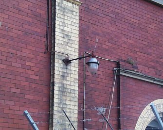 Standing building survey, Detail view of coal store block exterior, Granton Gasworks, Edinburgh