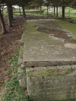 The SSE side of the platform from the ENE 