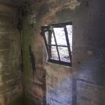 The window in the WSW wall of the possible exchange above the Sentry Light 