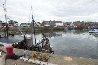 Port Seton Harbour, view from the north.