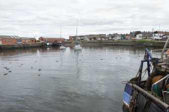 Port Seton Harbour, view from west.