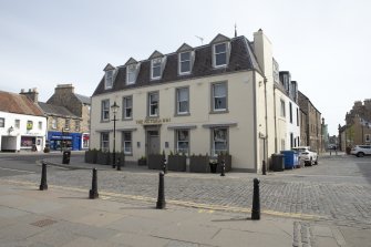 Haddington, Court Street. The Victoria Inn closed due to Covid 19 restrictions in April 2020.