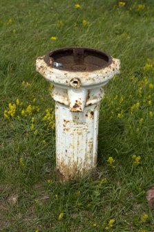 Dunbar, Whitesands Beach, carpark. Victorian drinking fountain no.1 found at east end of carpark.