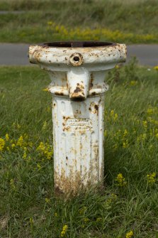 Dunbar, Whitesands Beach, carpark. Victorian drinking fountain no.1 found at east end of carpark.