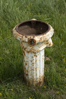 Dunbar, Whitesands Beach, carpark. Victorian drinking fountain no.1 found at east end of carpark.