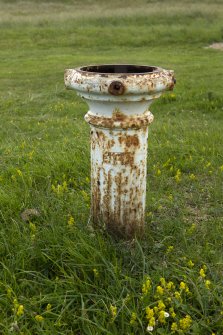 Dunbar, Whitesands Beach, carpark. Victorian drinking fountain no.1 found at east end of carpark.