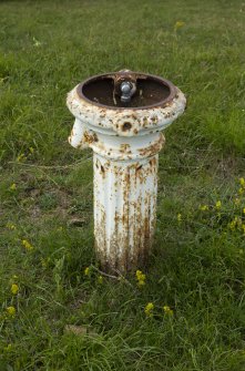 Dunbar, Whitesands Beach, carpark. Victorian drinking fountain  no.1 found at east end of carpark.