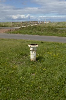 Dunbar, Whitesands Beach, carpark. Victorian drinking fountain no.1 found at east end of carpark.